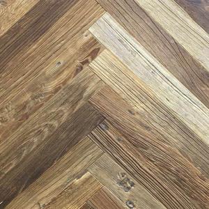 claimed parquet herringbone