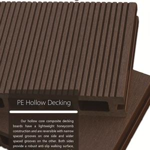 WPC Hollow Decking PE